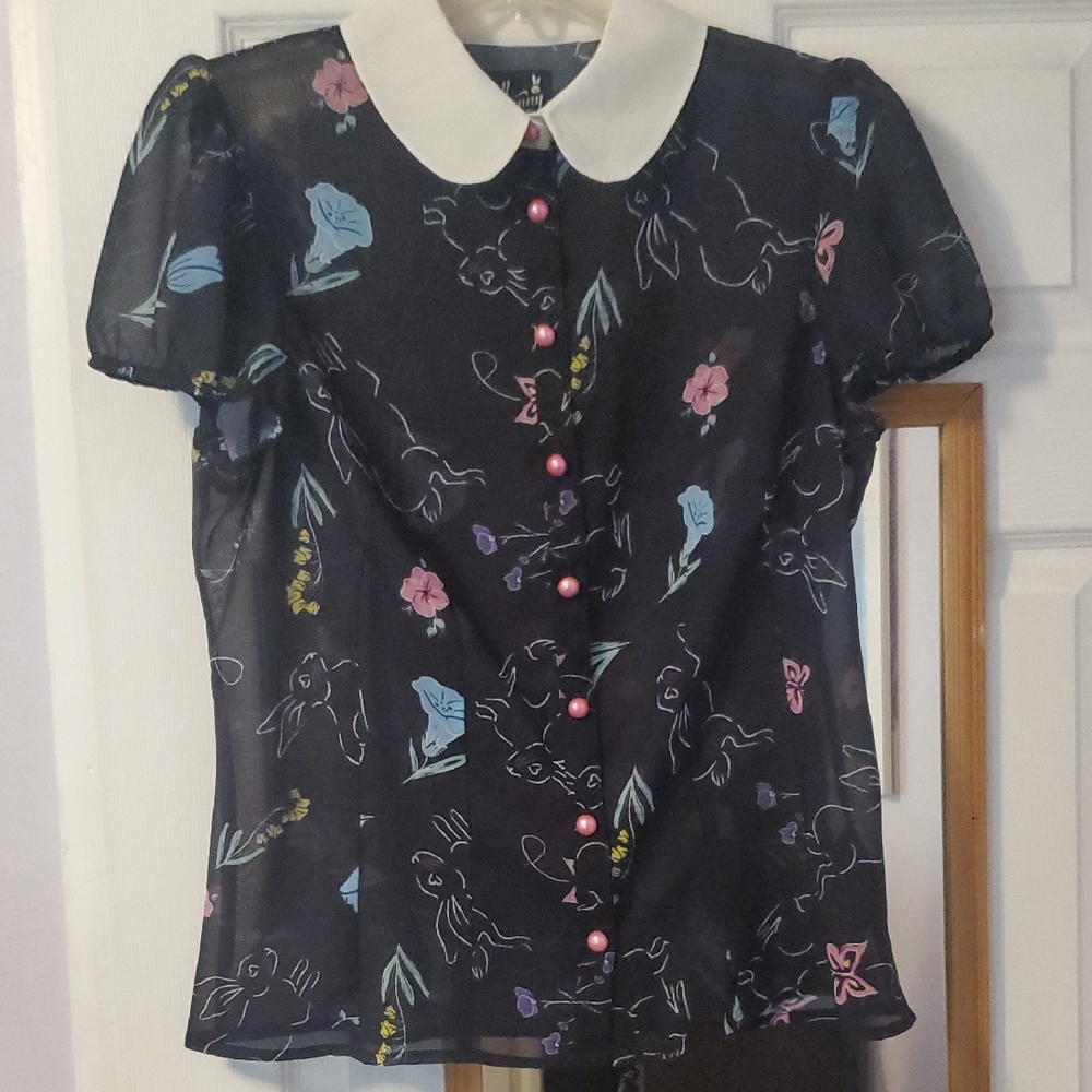 Hell Bunny Blouse Sz Small